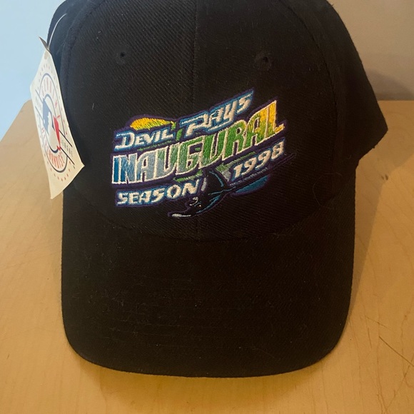 Tampa Bay Devil Rays Inaugural Season Hat - Picture 1 of 3